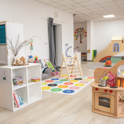 Auf Kinder ausgelegte Räume